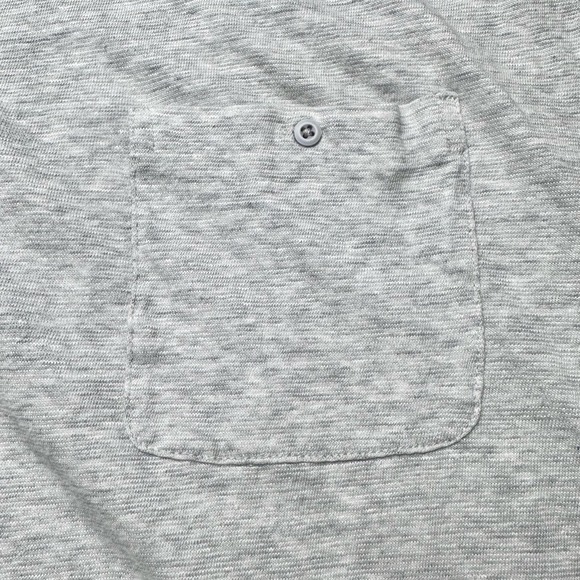 Johnnie-O | Men | Hangin' Out Castaway Gray Cotton Linen Blend Polo Shirt | XL - Picture 10 of 12